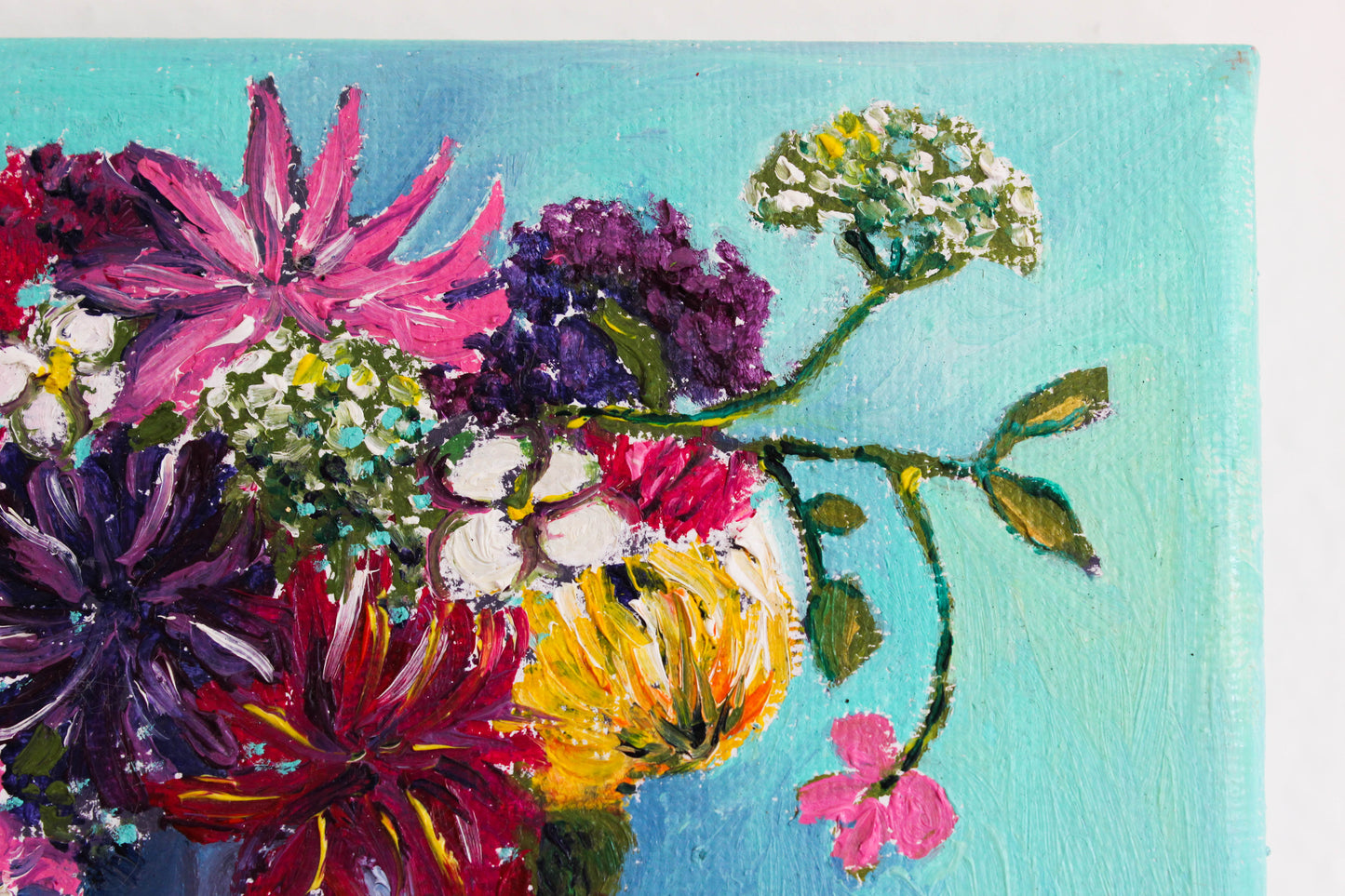 Flowers make me happy