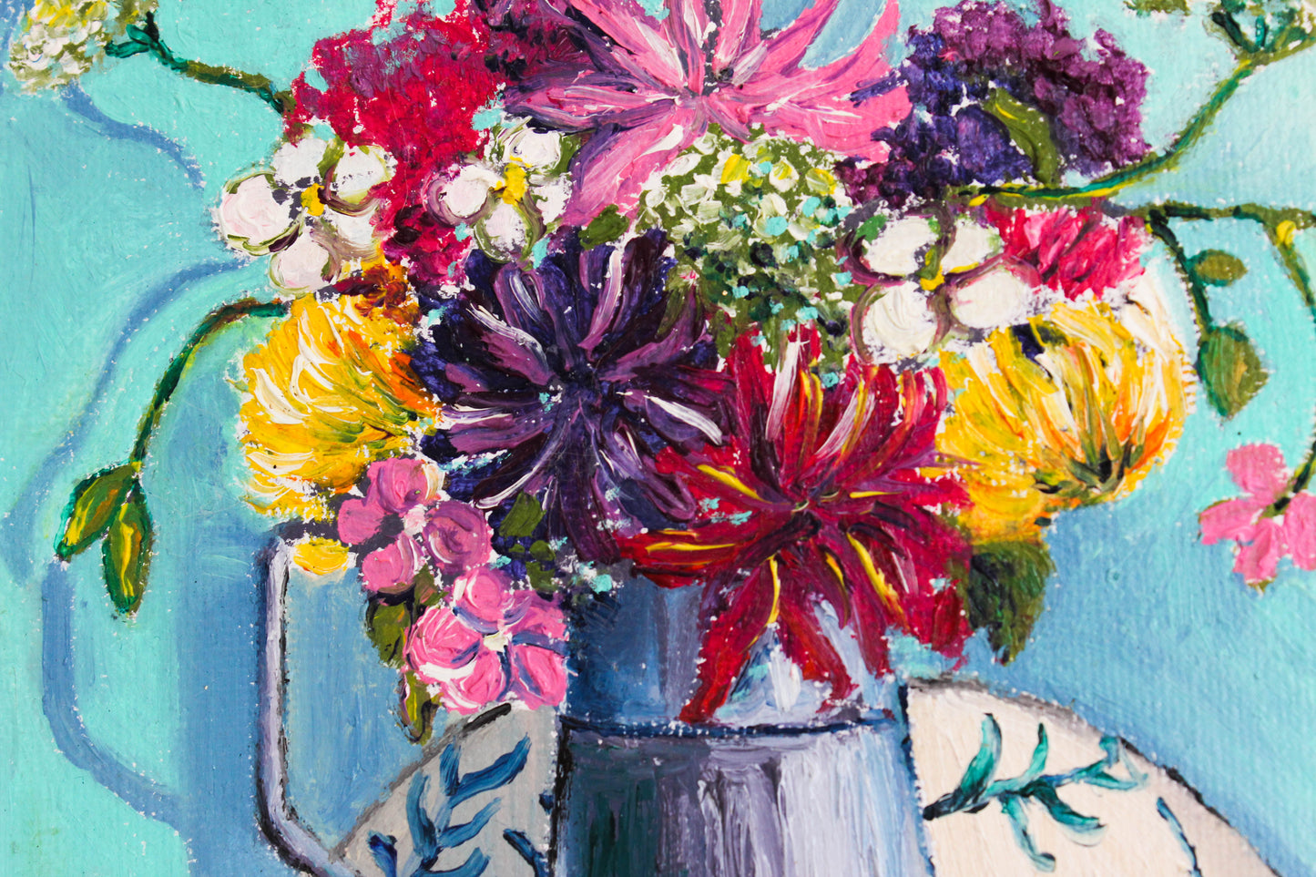 Flowers make me happy